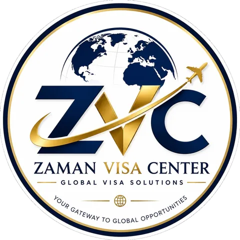 Zaman Visa Center official logo